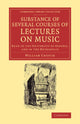 Book cover of: Substance of Several Courses of Lectures on Music. By: William Crotch