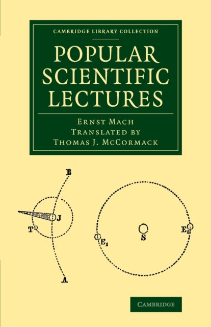 Book cover of: Popular Scientific Lectures. By: Ernst Mach