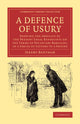 Book cover of: Defence of Usury. By: Jeremy Bentham