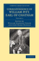 Book cover of: Correspondence of William Pitt, Earl of Chatham: Volume 4. By: William Pitt