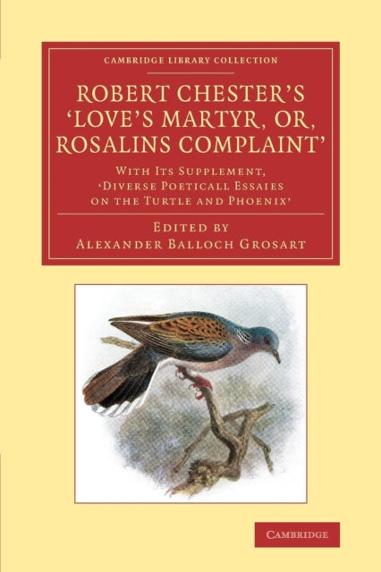 Book cover of: Robert Chester's ‘Love's Martyr; Or, Rosalins Complaint'. By: Chester, Robert
