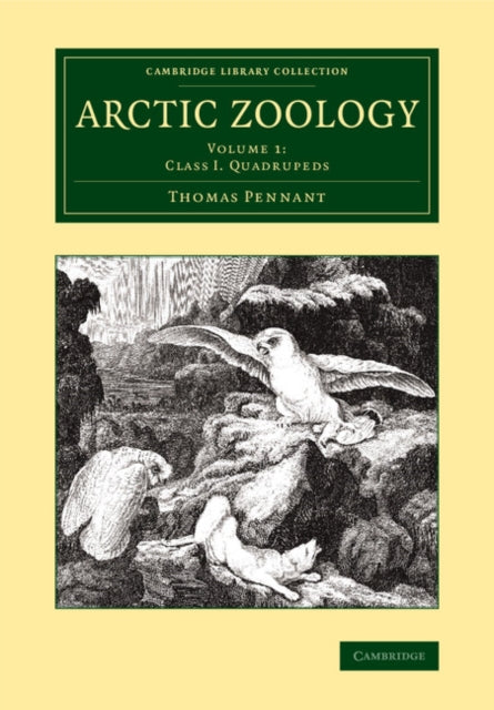 Book cover of: Arctic Zoology. By: Thomas Pennant