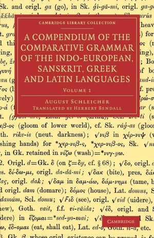 Compendium of the Comparative Grammar of the Indo-European, Sanskrit, Greek and Latin Languages