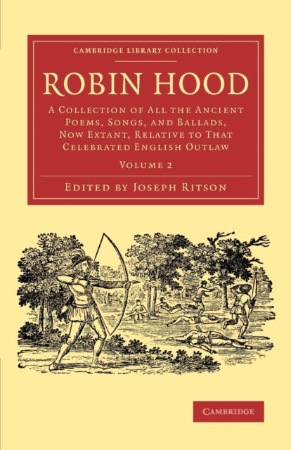 Book cover of: Robin Hood: Volume 2. By: Ritson, Joseph