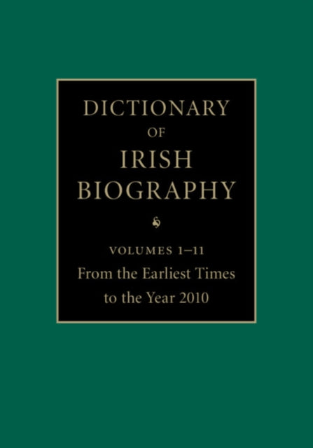 Dictionary of Irish Biography 11 Hardback Volume Set