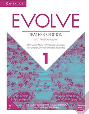 Evolve Level 1 Teacher's Edition with Test Generator