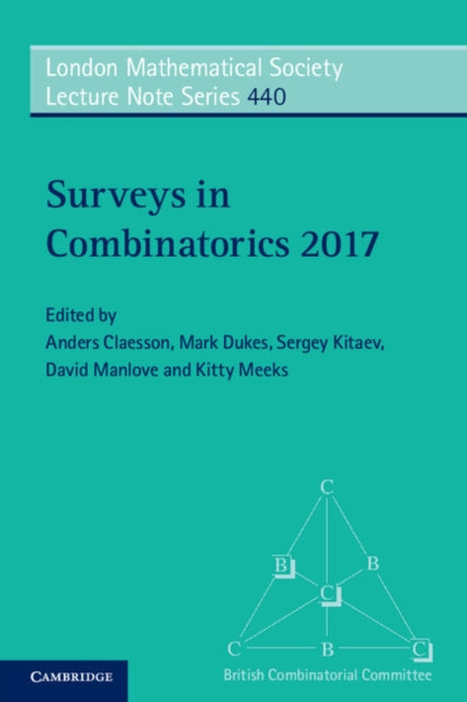 Book cover of: Surveys in Combinatorics 2017. By: Anders Claesson