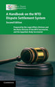 Book cover of: Handbook on the WTO Dispute Settlement System