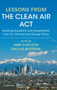 Book cover of: Lessons from the Clean Air Act. By: Ann Carlson
