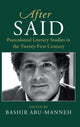 Book cover of: After Said. By: Bashir Abu-Manneh