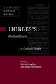 Book cover of: Hobbes's On the Citizen. By: Robin Douglass