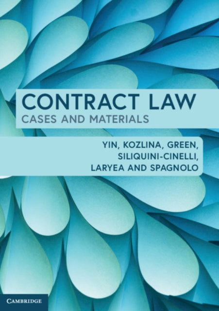 Book cover of: Contract Law. By: Kenneth Yin