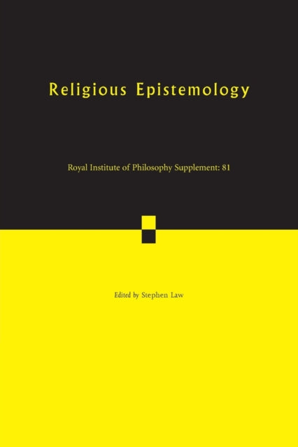Book cover of: Religious Epistemology
