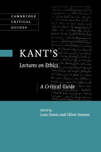 Book cover of: Kant's Lectures on Ethics