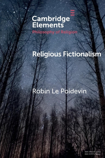 Book cover of: Religious Fictionalism. By: Robin Le Poidevin