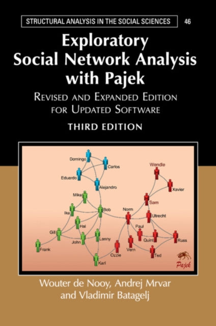 Book cover of: Exploratory Social Network Analysis with Pajek. By: Wouter De Nooy
