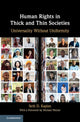 Book cover of: Human Rights in Thick and Thin Societies. By: Seth D. Kaplan