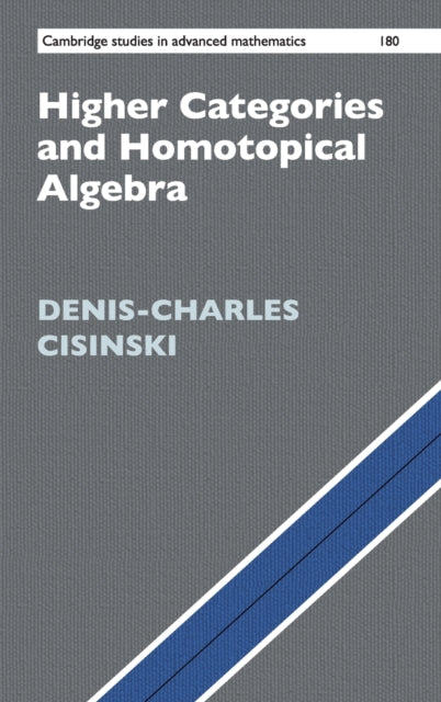 Book cover of: Higher Categories and Homotopical Algebra. By: Denis-Charles Cisinski