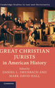 Book cover of: Great Christian Jurists in American History. By: Daniel L. Dreisbach