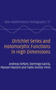 Book cover of: Dirichlet Series and Holomorphic Functions in High Dimensions. By: Andreas Defant
