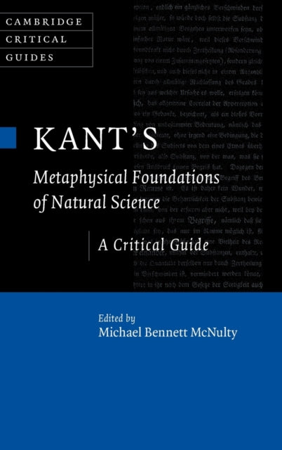 Kant's Metaphysical Foundations of Natural Science