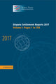 Book cover of: Dispute Settlement Reports 2017: Volume 1, Pages 1 to 358. By: World Trade Organization