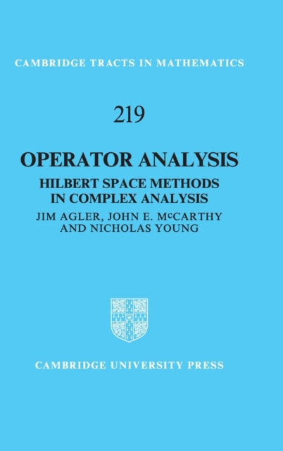 Book cover of: Operator Analysis. By: Jim Agler