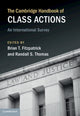 Book cover of: Cambridge Handbook of Class Actions. By: Brian T. Fitzpatrick