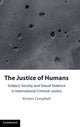 Book cover of: Justice of Humans. By: Kirsten Campbell