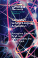 Book cover of: Generative Second Language Acquisition. By: Roumyana Slabakova