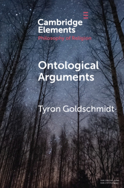 Book cover of: Ontological Arguments. By: Tyron Goldschmidt