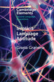 Book cover of: Implicit Language Aptitude. By: Gisela Granena