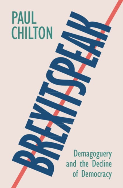 Book cover of: Brexitspeak. By: Paul Chilton