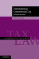 Book cover of: International Commercial Tax. By: Peter Harris