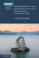 Book cover of: Shareholders' Claims for Reflective Loss in International Investment Law. By: Lukas Vanhonnaeker