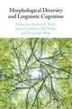Book cover of: Morphological Diversity and Linguistic Cognition. By: Andrea D. Sims