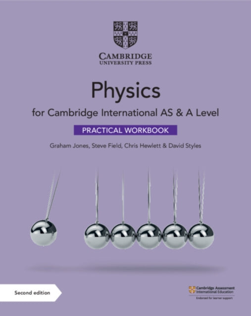 Cambridge International AS & A Level Physics Practical Workbook 9781108793995 Graham Jones