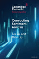 Book cover of: Conducting Sentiment Analysis. By: Lei Lei