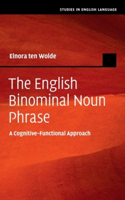 Book cover of: English Binominal Noun Phrase. By: Elnora ten Wolde