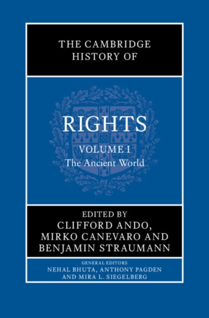 Book cover of: Cambridge History of Rights: Volume 1, The Ancient World