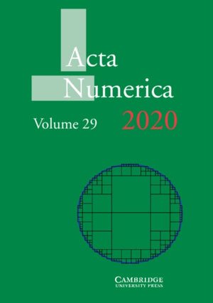 Acta Numerica 2020: Volume 29