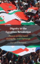 Book cover of: Dignity in the Egyptian Revolution. By: Zaynab El Bernoussi