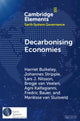 Book cover of: Decarbonising Economies. By: Harriet Bulkely
