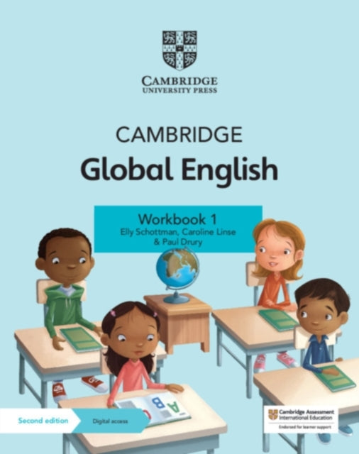 Cambridge Global English Workbook 1 with Digital Access (1 Year), for Cambridge Primary and Lower Secondary English as a Second Language 9781108963640 Elly Schottman