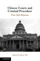 Book cover of: Chinese Courts and Criminal Procedure. By: Björn Ahl
