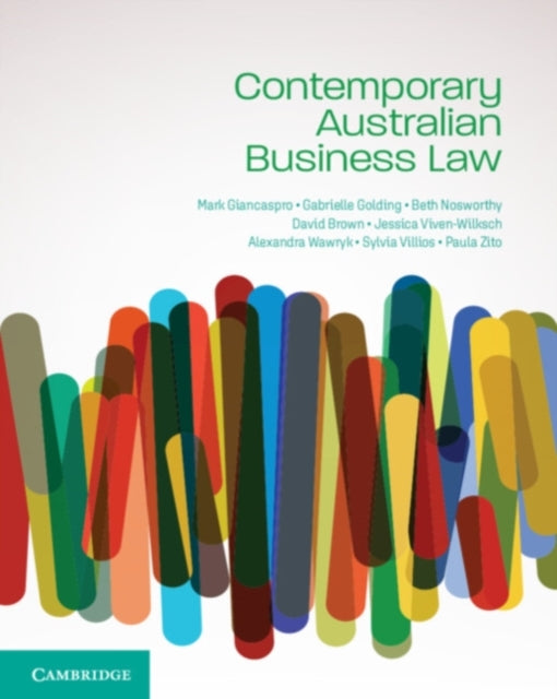 Book cover of: Contemporary Australian Business Law. By: Mark Giancaspro