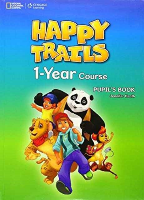Book cover of: Happy Trails: One-Year Course Pupil's Book with Starter Booklet and Audio CD. By: Heath