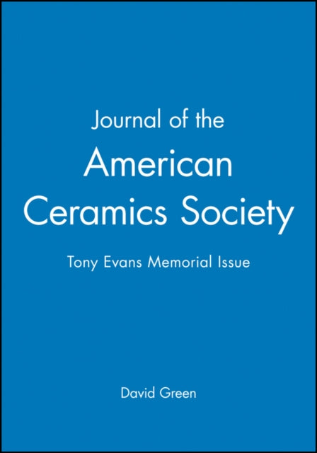 Journal of the American Ceramics Society