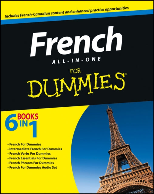 Book cover of: French All-in-One For Dummies, with CD