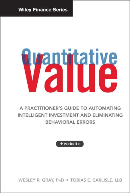 Book cover of: Quantitative Value, + Web Site